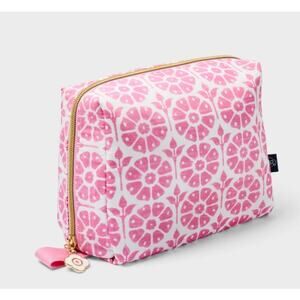 NWT Daisy Floral Toiletry Bag Pink- Roller Rabbit x Target